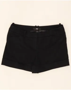 MOSSIMO Womens Stretch Casual Shorts US 6 Medium W28  Black Cotton Compact Packable Design Nylon Material