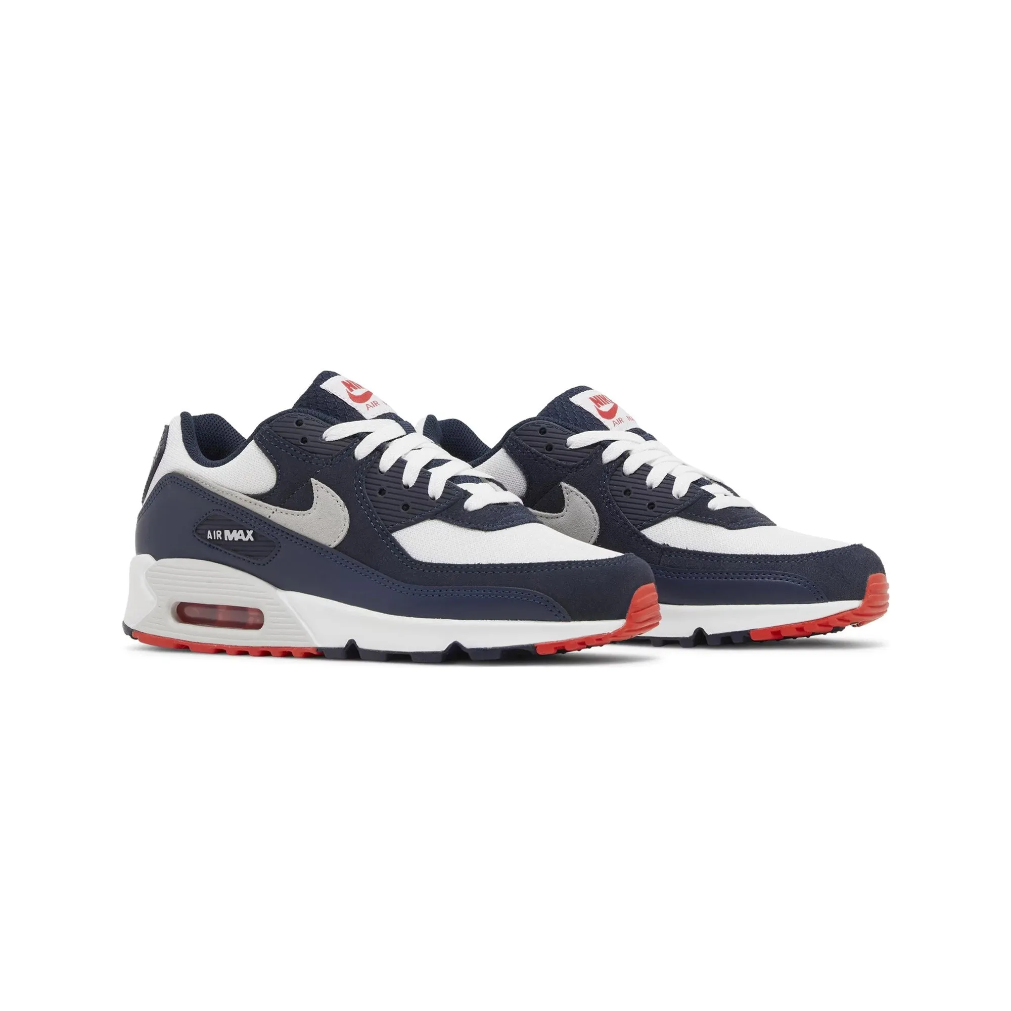 Air Max 90 'Obsidian Track Red' (2023) flat insole shoes Max Air
