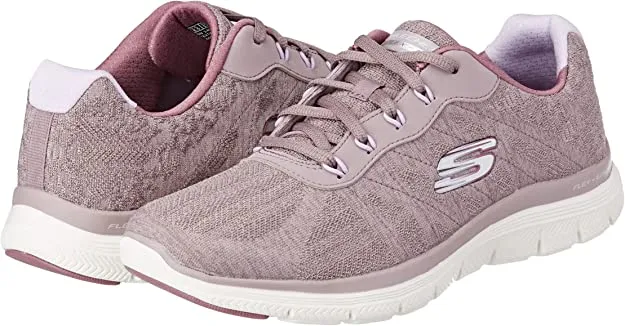 Skechers scarpa da Fitness da donna Flex Appeal 4.0 Fresh Move 149570-MVE mauve Strobel Lasted