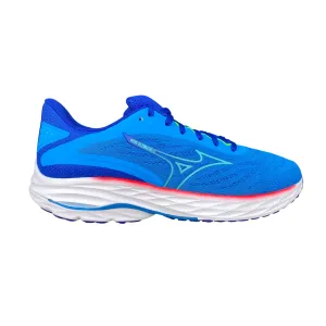 running with a fitness tracker rehabilitation patient Mizuno scarpa da corsa da uomo Wave Ultima 16 J1GC251802 blu