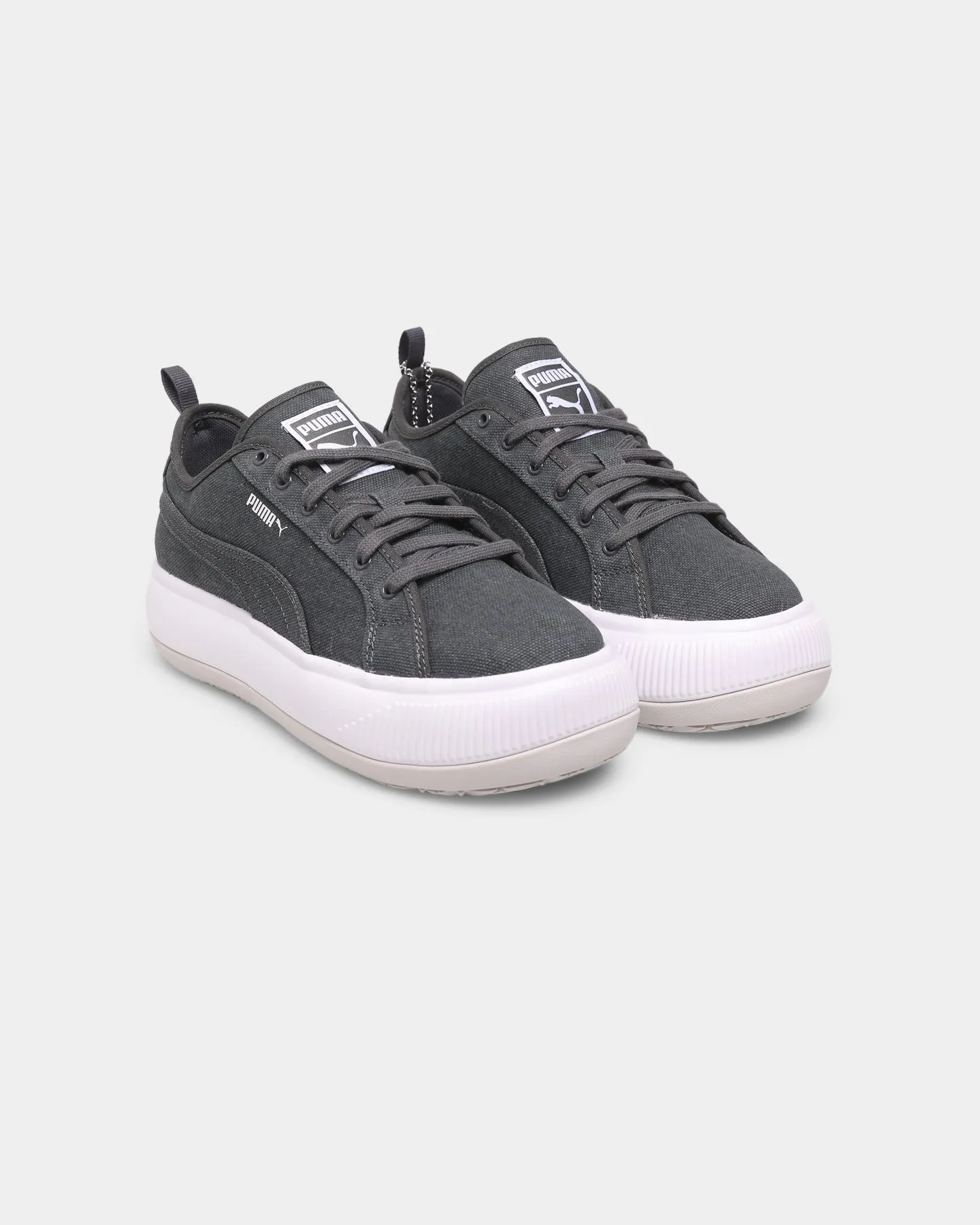 Shockproof Puma Women's Suede MAYU Ebony/Puma White