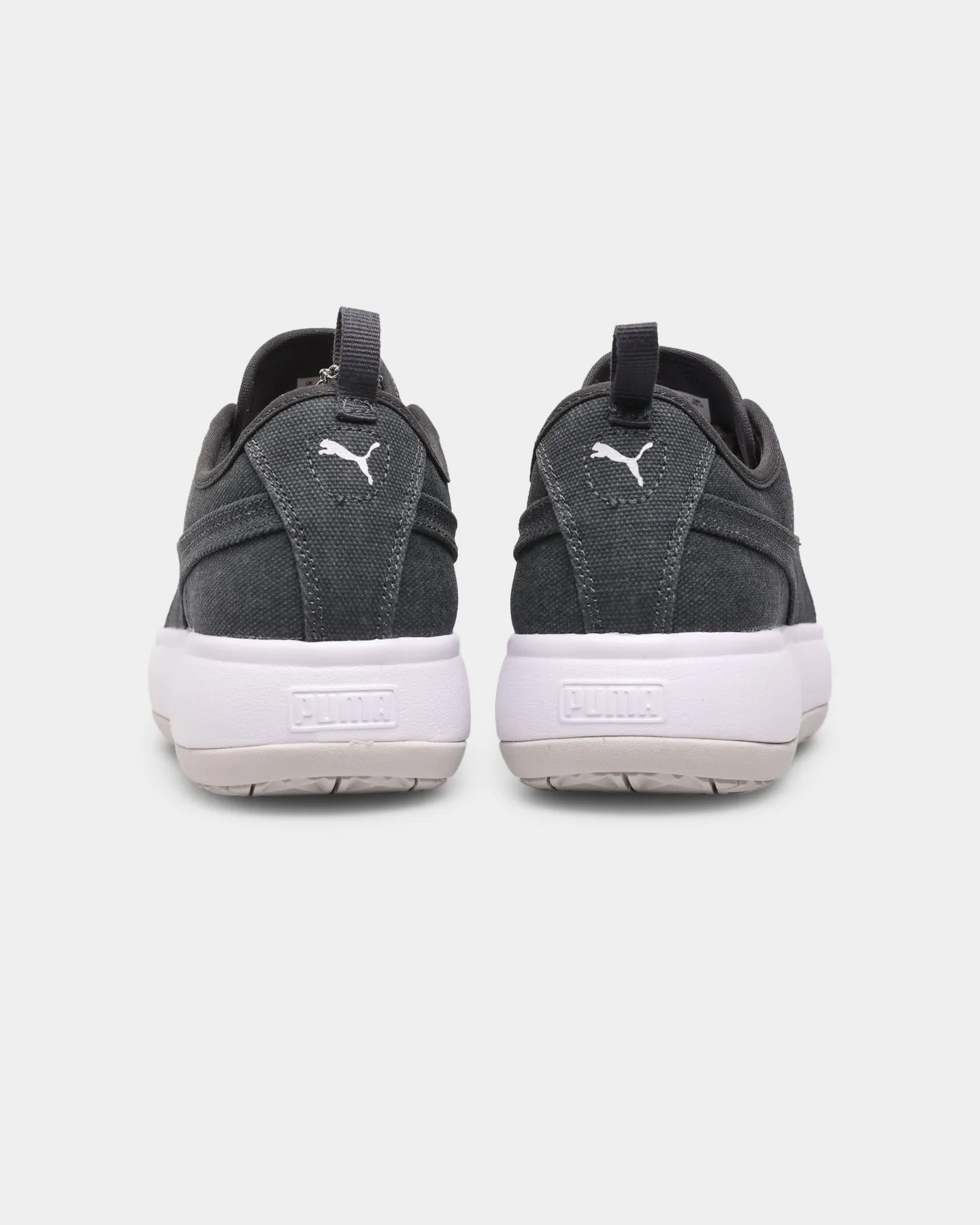 Puma Women's Suede MAYU Ebony/Puma White Padded