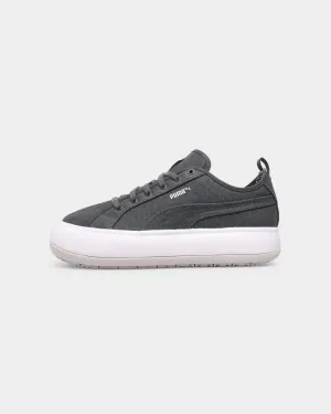 Puma Women's Suede MAYU Ebony/Puma White River Cross Trail Strong