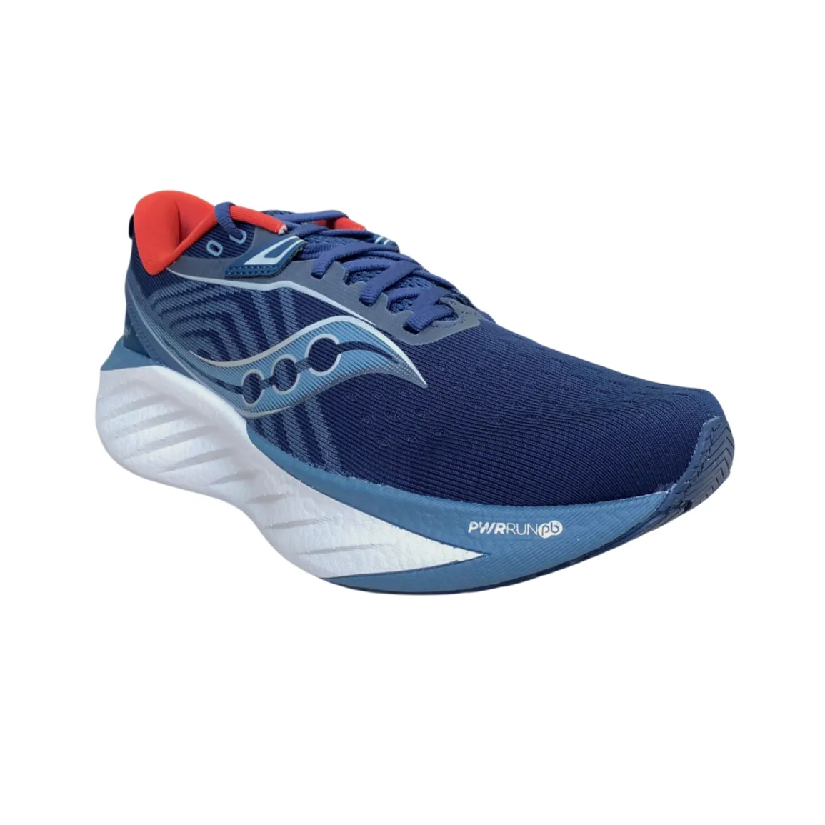Saucony scarpa da corsa da uomo Triumph 22 S20964-144 blu Microfiber Layering