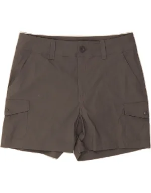 QuickAdjustStraps EDDIE BAUER Womens Cargo Shorts US 10 Large W32  Grey Nylon