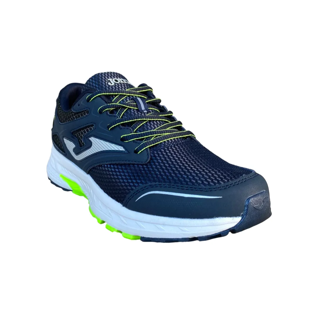 Micro Adjustable Closure Shock Diffusing Heel Joma scarpa da corsa da uomo Meta 2403 blu