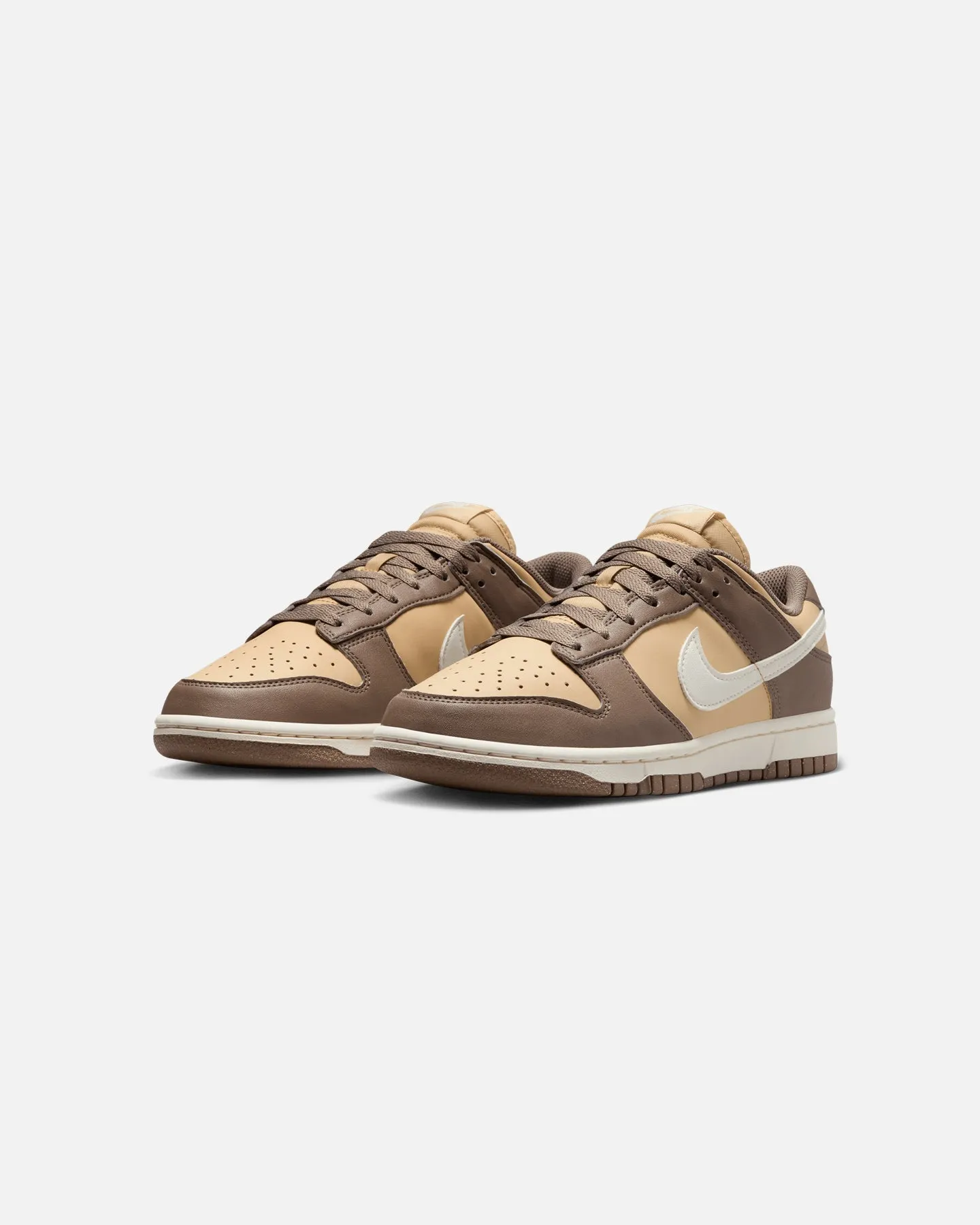 Gold Tone Indoor Nike Women's Dunk Low Next Nature "Mink Brown" Archaeo Brown/Sail