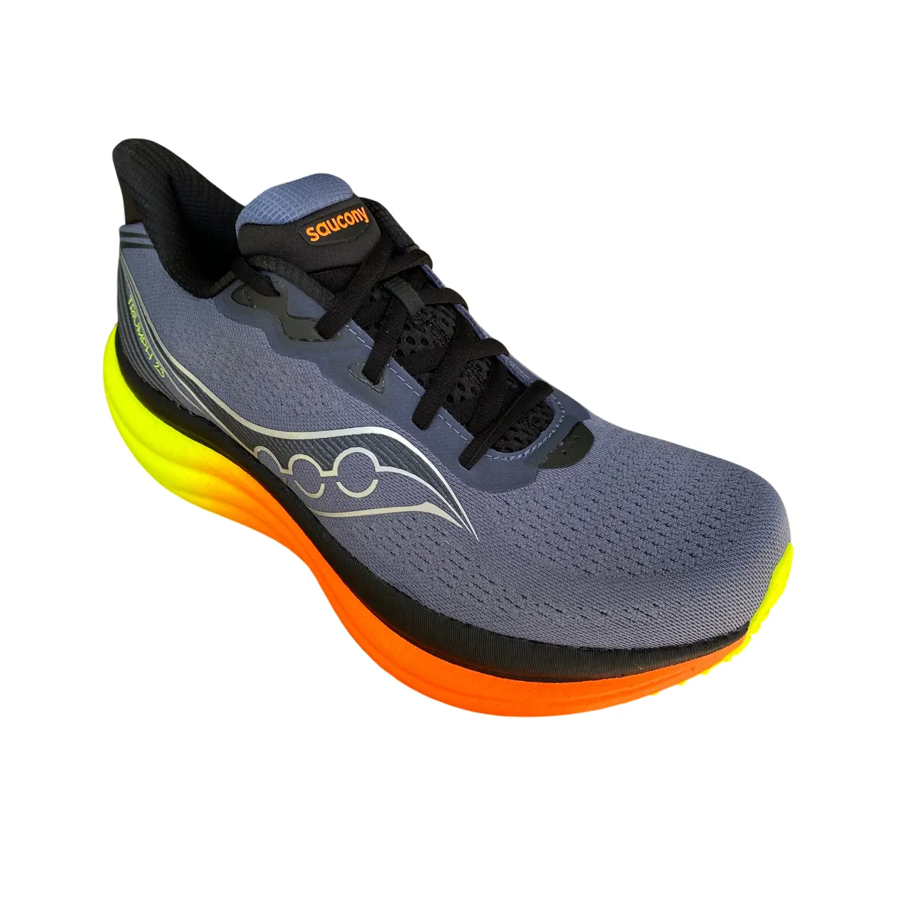 Saucony Triumph 23 S21023-99 | Scarpe Running Uomo Ombra-Giallo running clubs ultra - marathon shoes