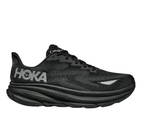 Marathon running Hoka One One scarpa da corsa da uomo in Gore-Tex Clifton 9 GTX 1141470F/BBLC nero