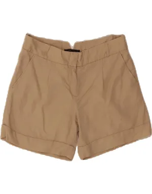 Travel Wear BCBGMAXAZRIA Womens Chino Shorts US 6 Medium W32  Beige Lyocell
