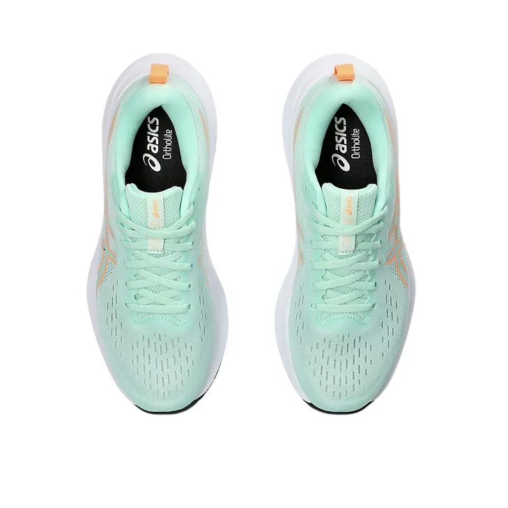 Comfort Lock professional running footwear Asics scarpa da corsa da donna Gel-Excite 10 1012B418-300 menta-arancio