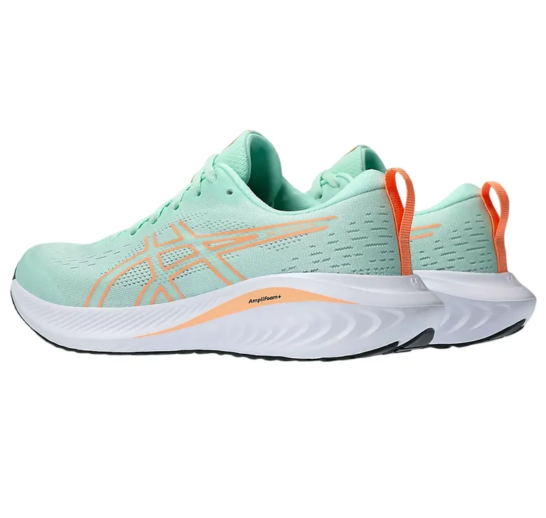 customer - satisfaction custom - fit shoes Asics scarpa da corsa da donna Gel-Excite 10 1012B418-300 menta-arancio