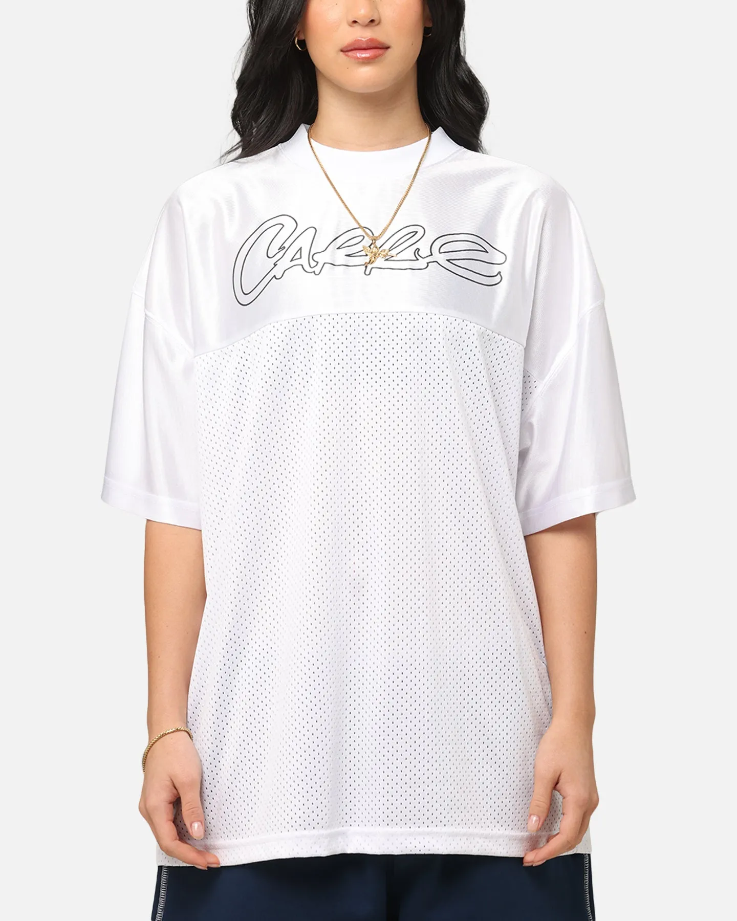 Functional Side Gussets Carre Nova Sports T-Shirt White