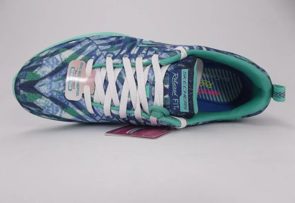 Skechers Valeris Mai Tai 12222/NVAQ navy aqua Bouncy Responsive Foam athletes' choice