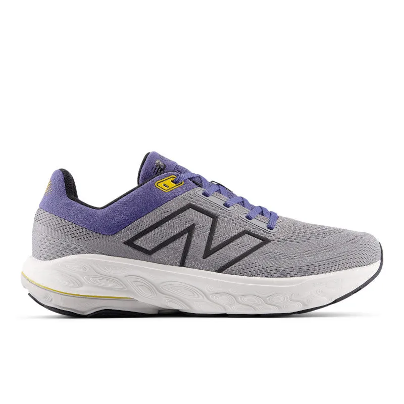 Fresh Foam X 860v14 - Slate Grey with Dream State and Ginger Lemon - Men's fluorescent - design shoes Rolling Motion Guidance
