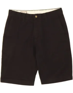 Handmade Sporty Vibe VOLCOM Womens Chino Shorts W30 Medium Black Cotton