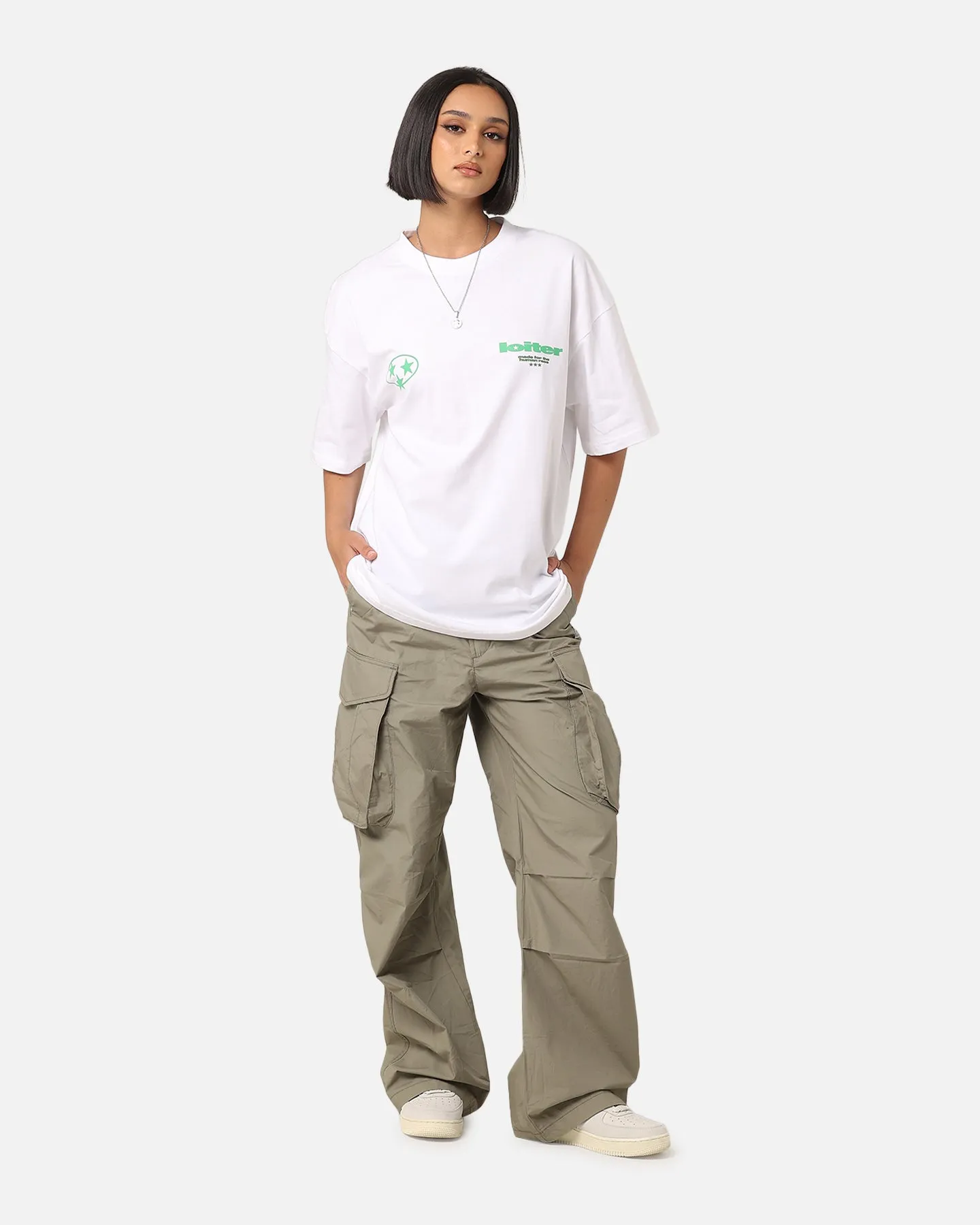 Loiter Star Child T-Shirt White Everyday Chic