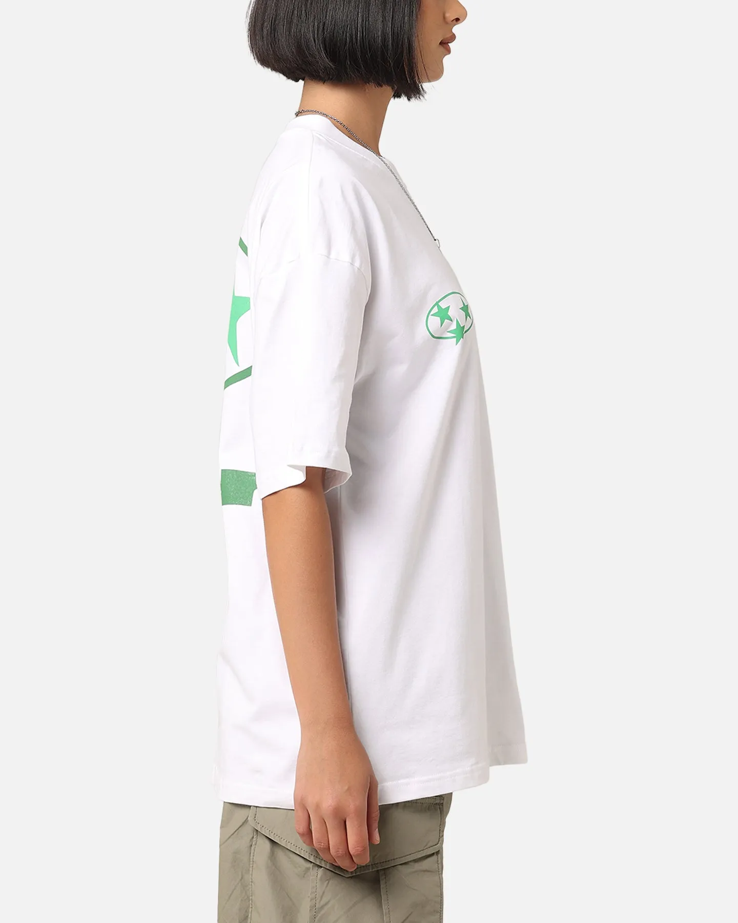 Light and Breathable Modern Smart Loiter Star Child T-Shirt White