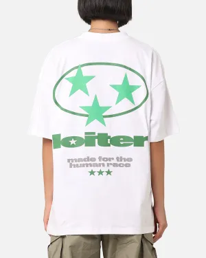 Fashion Essential Comfort Fit Loiter Star Child T-Shirt White
