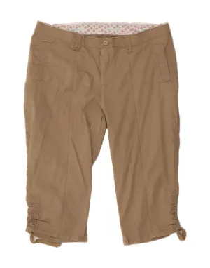LEE Womens Casual Shorts US 16 2XL W40 Khaki Cotton Youth fashion