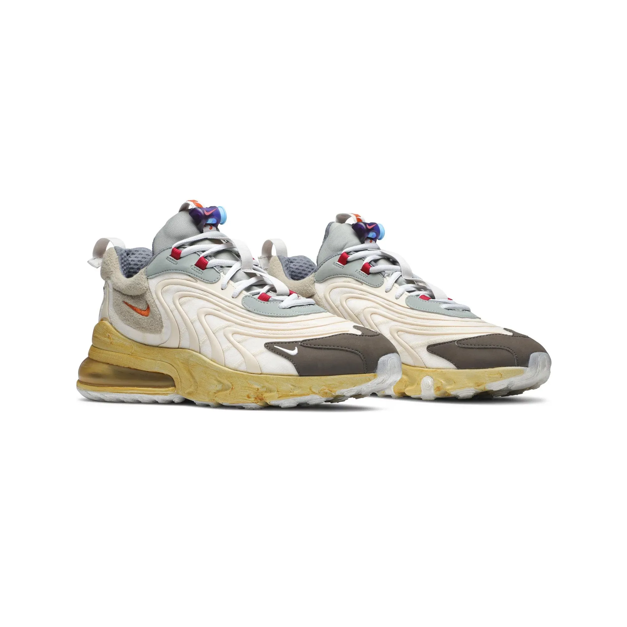 Nike Air Max 270 React ENG Travis Scott 'Cactus Trails' (2020) Enhanced Mobility suede - finish - design shoes