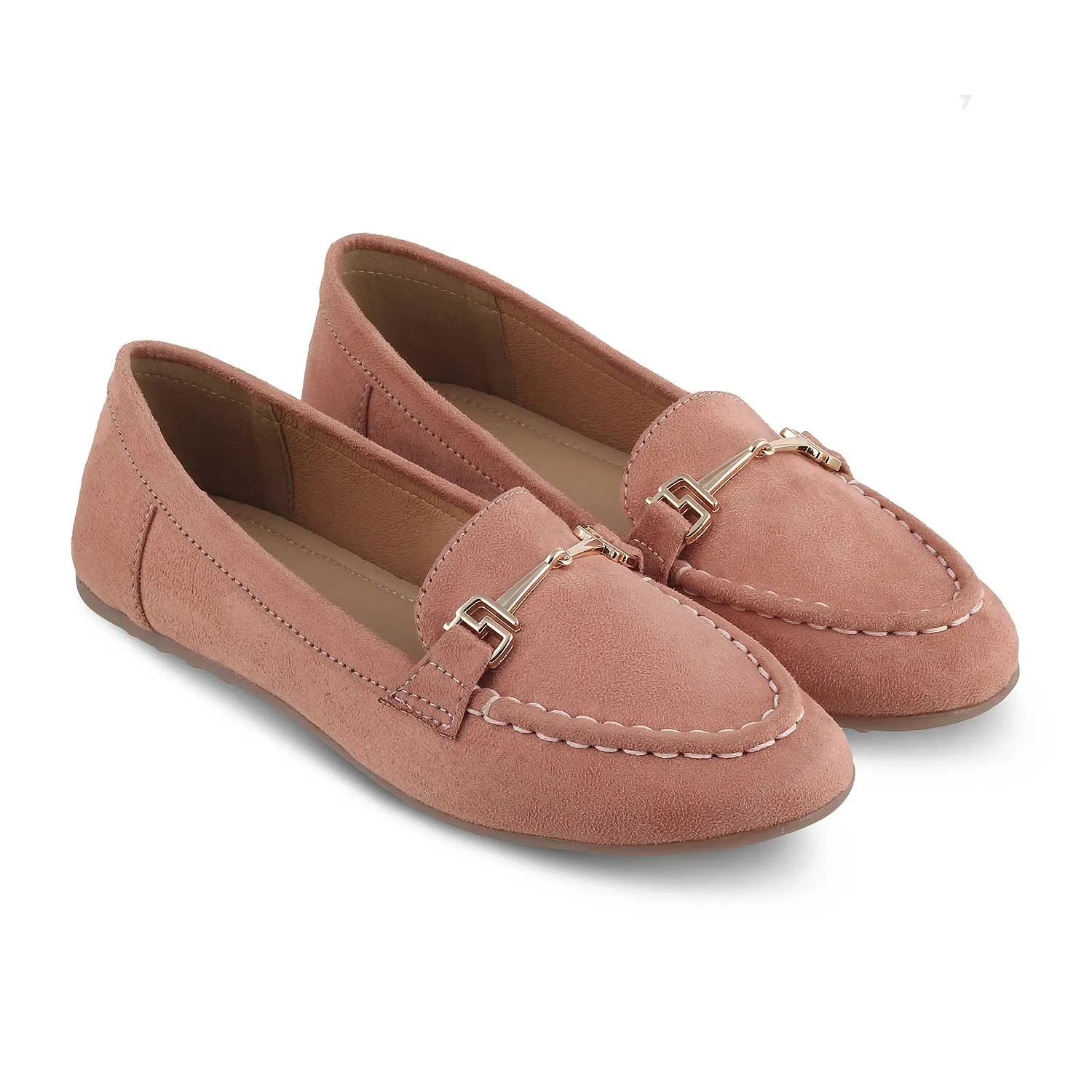 Heel Care The Angelus Pink Women's Dress Loafers Tresmode