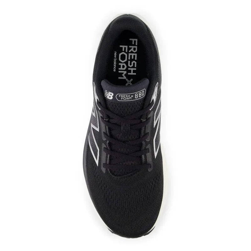 Fresh Foam X 880v14 - Black with Sea Salt and Silver Metallic - Men's Hilly terrain adaptability