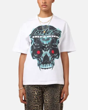 Loiter Inferno Drop T-Shirt White Fun Prints