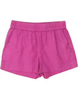 Anti Pill Surface Chill Wear J. CREW Womens Casual Shorts US 4 Small W28 Pink Linen