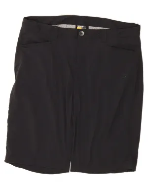 Quick Fit Style Travel Light EDDIE BAUER Womens Casual Shorts US 12 Large W34  Black Polyester