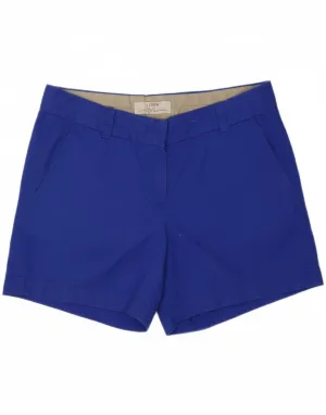 stripe design J. CREW Womens Chino Shorts US 6 Medium W30 Blue Cotton