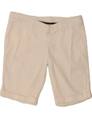 CONVERSE Womens Chino Shorts Large W32 White Cotton long-lasting quality Formal Occasion