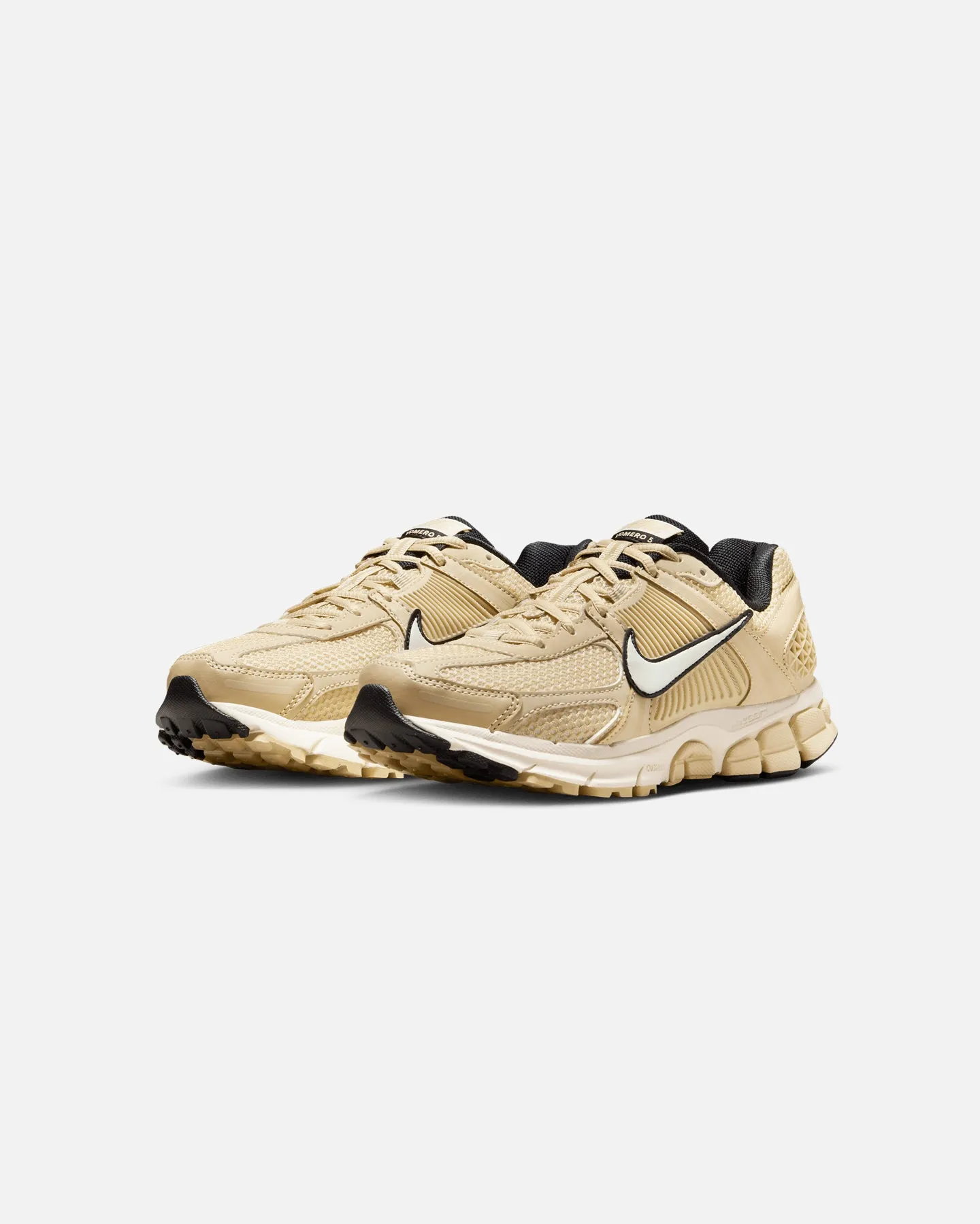 Nike Women's Zoom Vomero 5 Team Gold/Soft Pearl Light Core Supportive Core Fitness Training