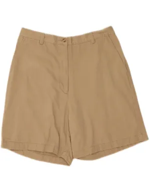 Tear Resistant Fabric EDDIE BAUER Womens Chino Shorts US 10 Large W30  Beige Cotton