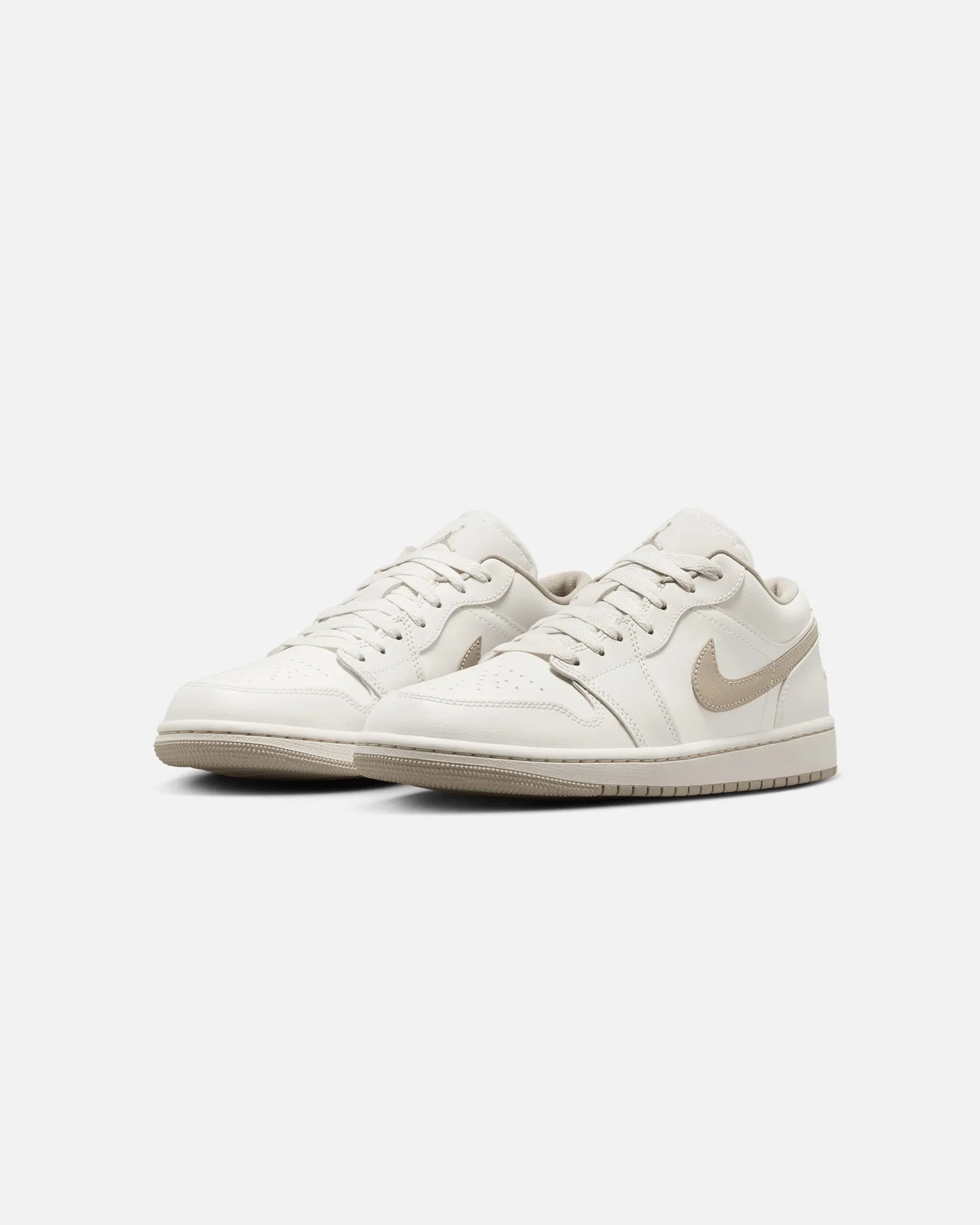 Star Edge Fast Run Jordan Women's Air Jordan 1 Low Sail/Rattan Pale Ivory