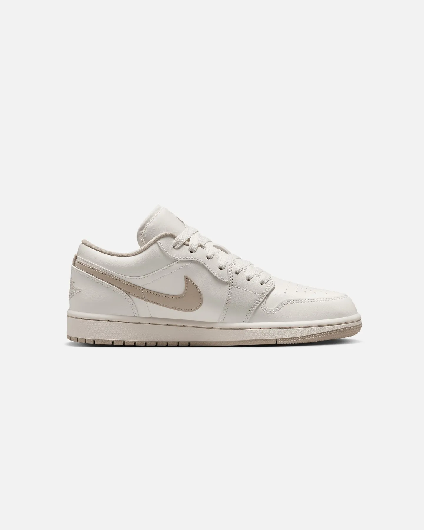 Orthopedic Friendly Design Anti Fatigue Technology Jordan Women's Air Jordan 1 Low Sail/Rattan Pale Ivory
