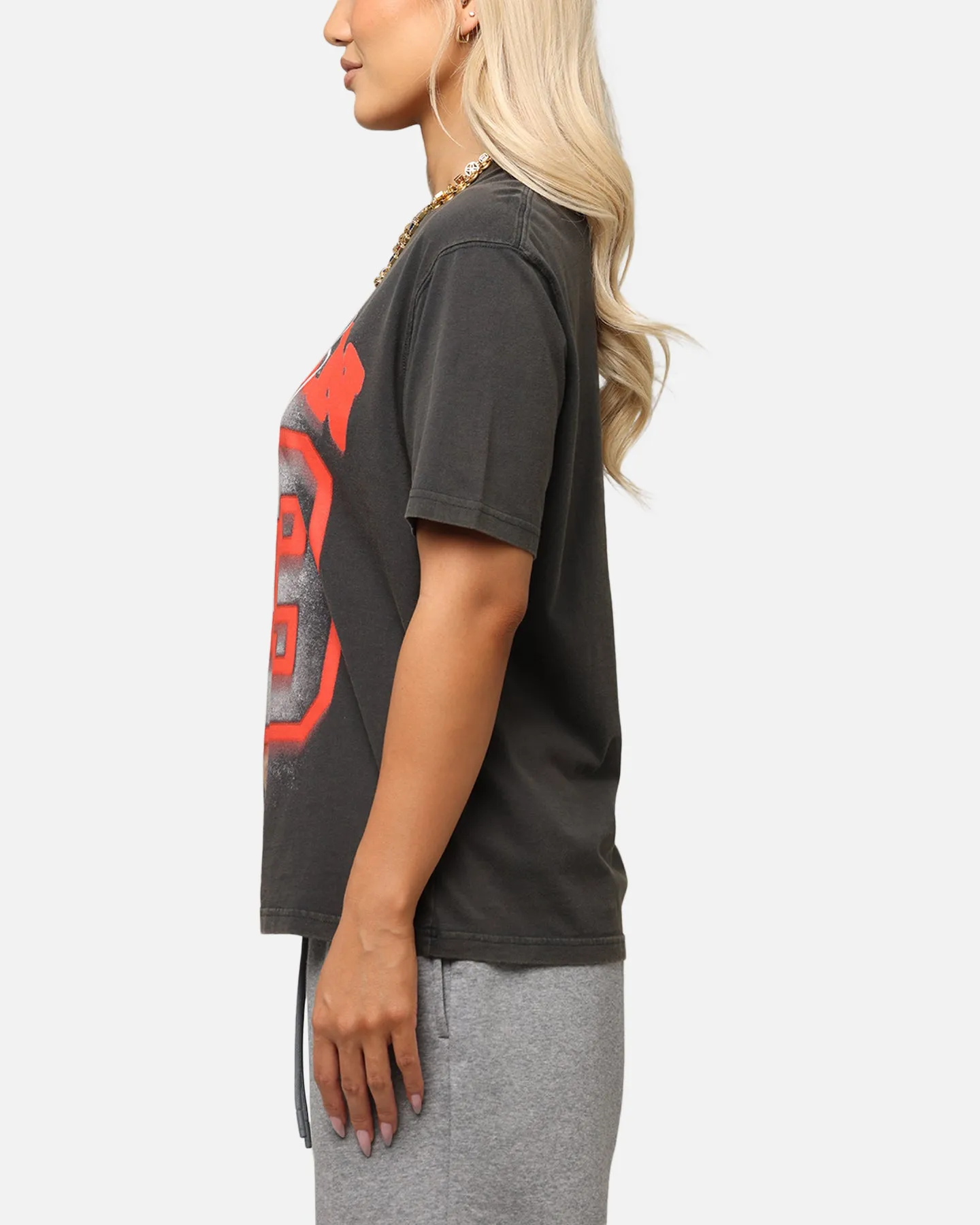 Jordan Women's Graphic T-Shirt Off Noir Basic Layer Multi Directional Stretch