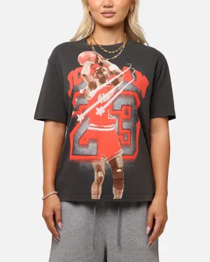LayeredSleeveConstruction Jordan Women's Graphic T-Shirt Off Noir