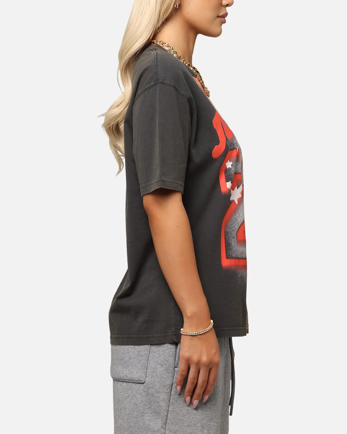 Jordan Women's Graphic T-Shirt Off Noir Regular fit normality