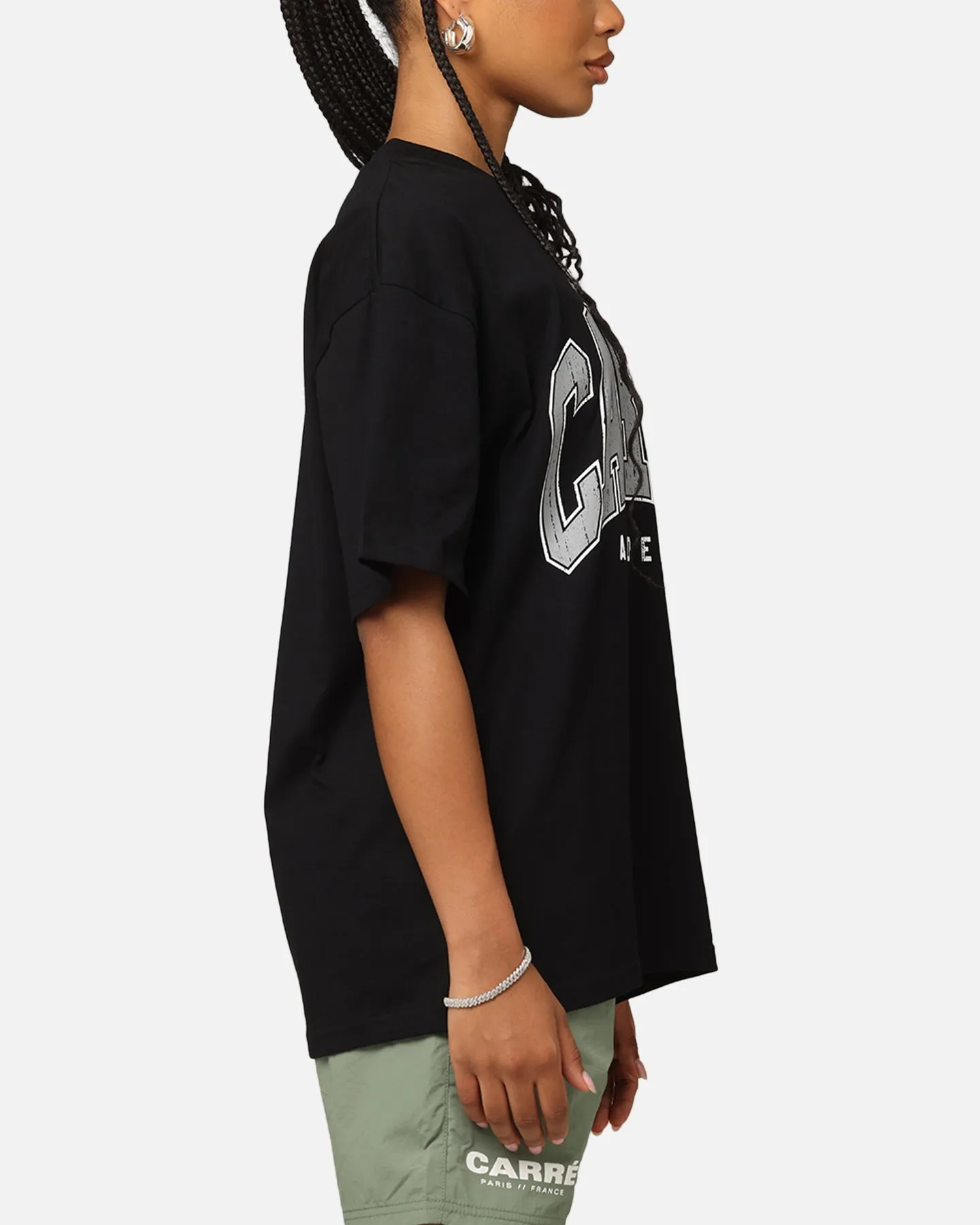 Soft Breathable Carre Institute T-Shirt Black