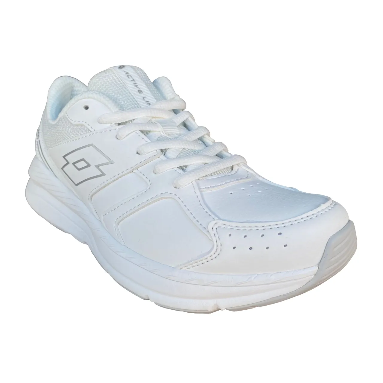 mountain running shoe landscape gravel biking shoes Lotto scarpa da corsa da donna Speedride 609 XIV 219783 1VQ bianco-argento