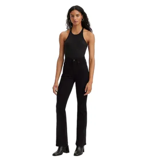 Wardrobe Fit Professional Wear Weekend Warrior Levi's pantalone jeans a vita alta da donna a zampa 725 Bootcut 187590032 nero