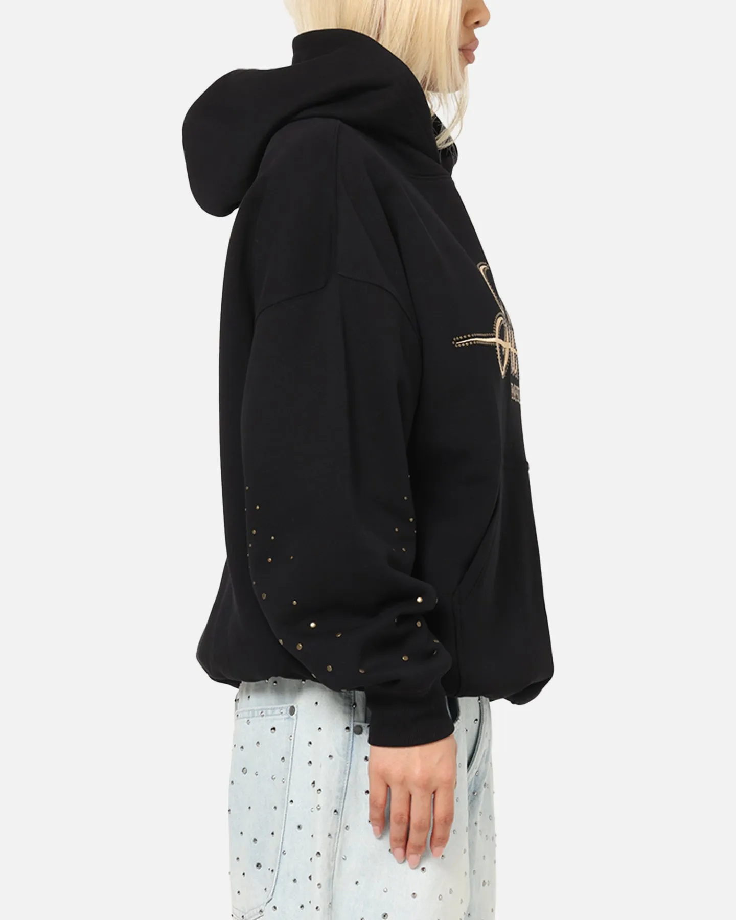 Australian style Saint Morta Rodeo Drive Boxy Hoodie Black