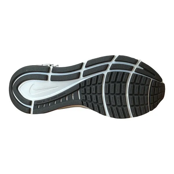 Toe Guard Slip Resistant Groove Design Nike scarpa da corsa da donna Air Zoom Structure 24 DA8570 003 nero-oro