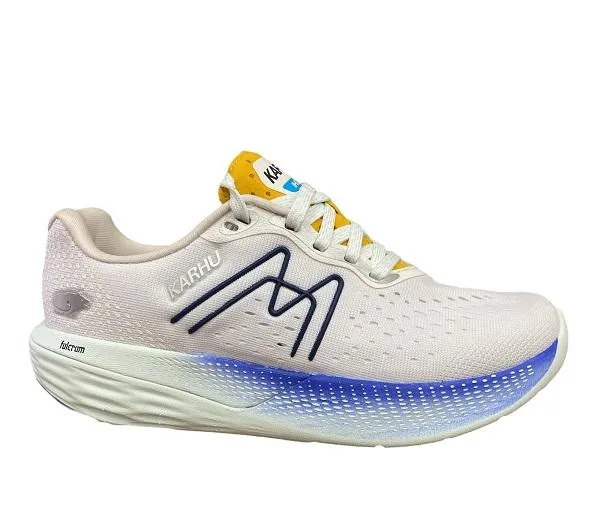 Cushioned Landing Zone Superior Grip Karhu Ikoni Ortix scarpa da corsa F200321 white golden rod