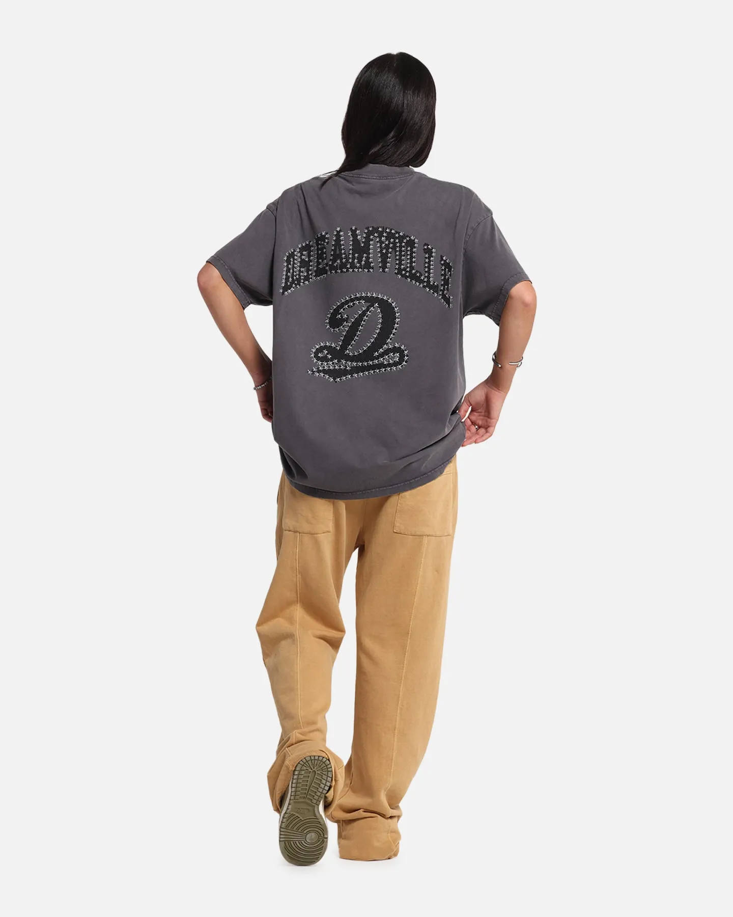 Dreamville Stars T-Shirt Vintage Grey Running Speed