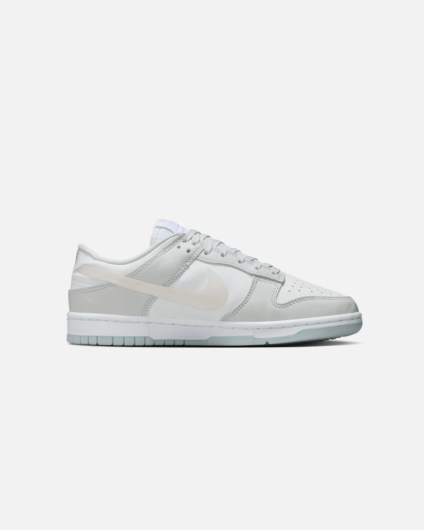 Game Edge Nike Women's Dunk Low "Iridescent Swoosh" Photon Dust