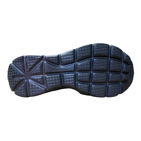 Strobel Last Construction Anti Slip Traction Outsole Skechers scarpa sneakers da donna Fashion Fit Effortless 149473/BBK nero