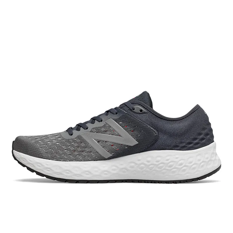 1080v9 - Gunmetal Grey with White - Men's running alone shoes