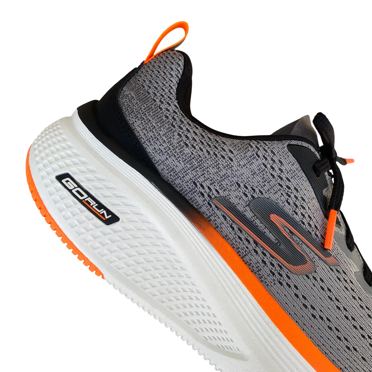 rubber - outsole - traction - grip shoes Skechers scarpa da corsa da uomo GO RUN Elevate 2.0 Fluid Motion 220847/CHAR carbone